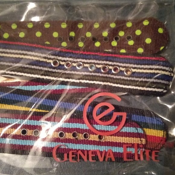 Multicolored Wrist and Watch Bands ( 5 pack set) - Picture 4 of 5